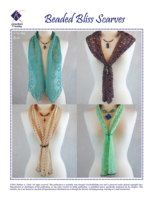 Free Crochet Pattern: Tanya's Teardrop Necklace - Pattern Paradise