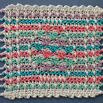 free reversible crochet coaster pattern
