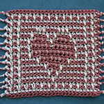 Free Valentine Coaster Crochet Pattern