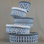 stacked nesting baskets