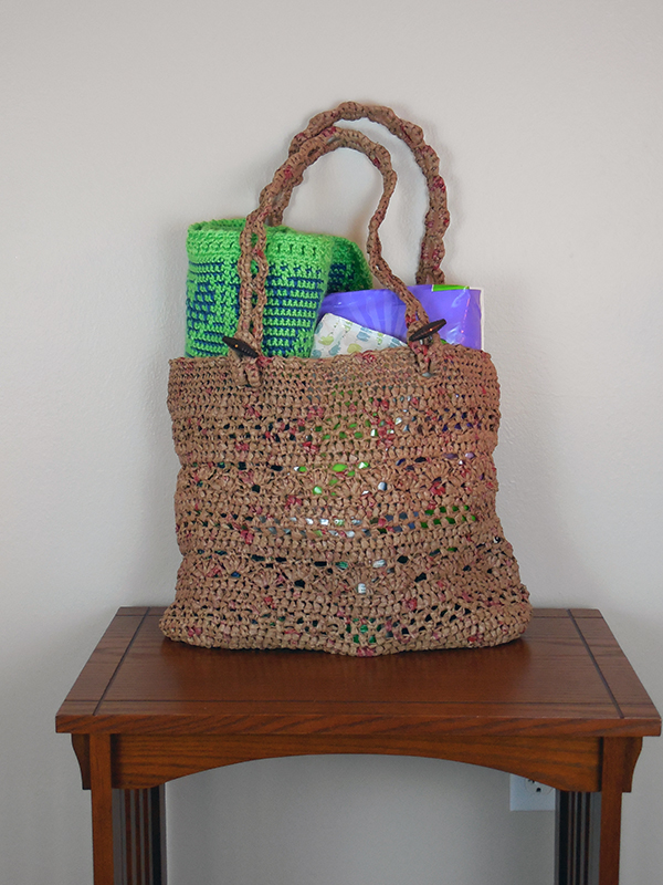 Crochet Patterns Galore - Plarn Tote Bag