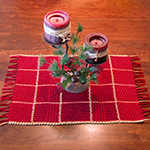 reversible crochet placemats