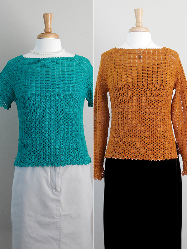 crochet tops for spring and fall