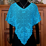 crochet lace cape