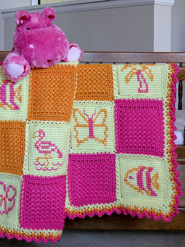 Caribbean-Themed Baby Afghans - Kathryn Clark Crochet