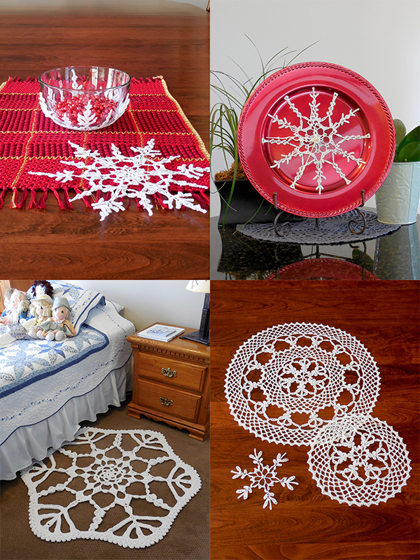 fun crochet snowflake projects for the holidays