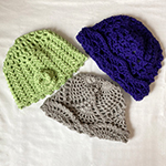 crochet cancer hats