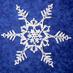 crochet snowlake