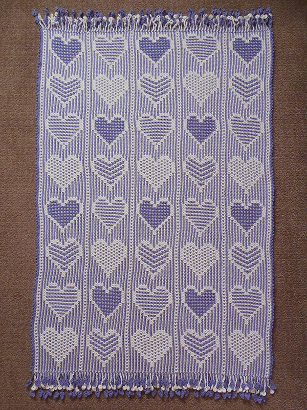 Heart Square - Overlay Mosaic Crochet Pattern