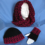reversible winter head and hand warmers