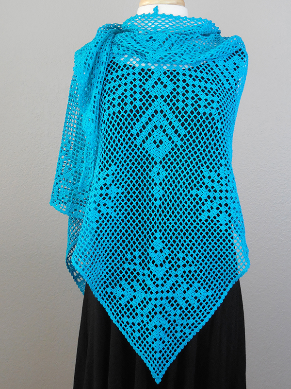 Downward Diamonds Mosaic Crochet Yoga Set - Kathryn Clark Crochet