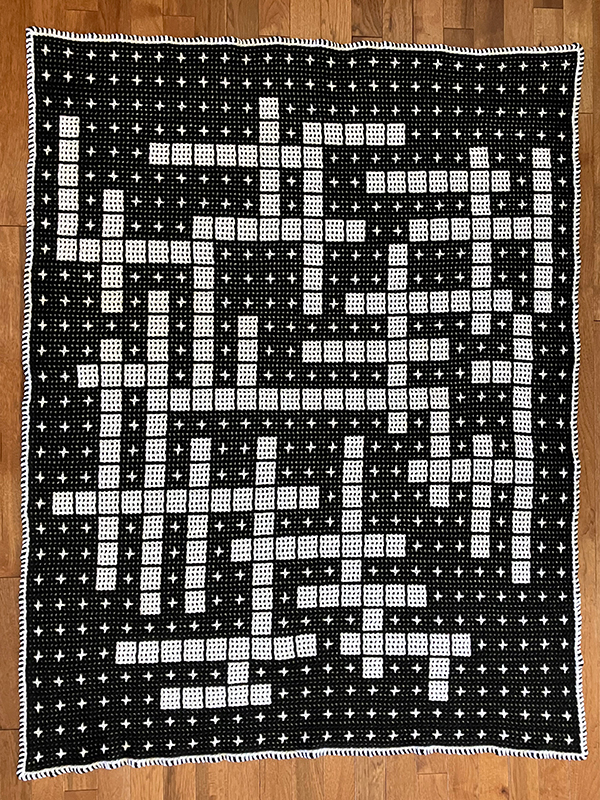 Crossword Puzzle Afghan Kathryn Clark Crochet