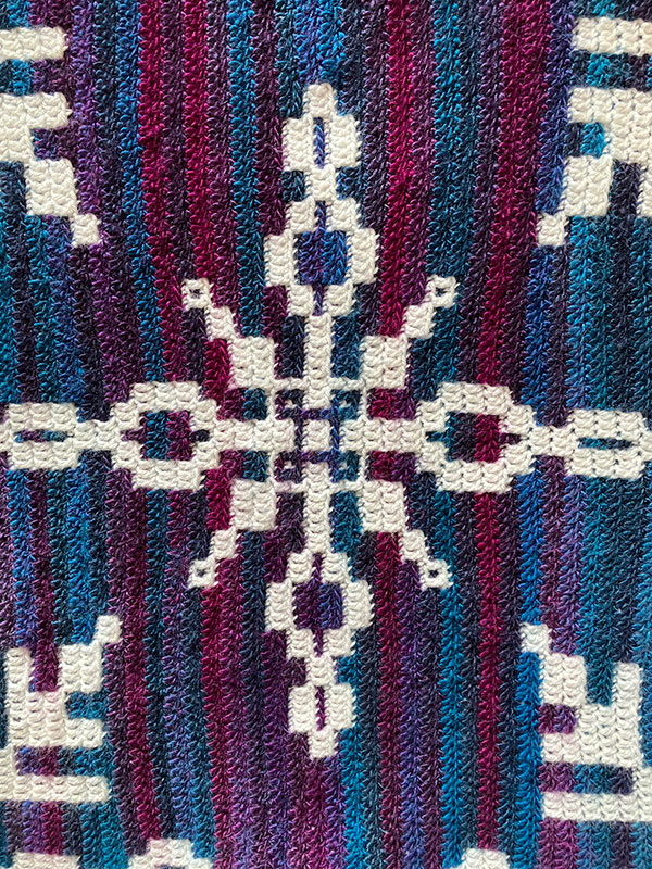Double Snowflakes Afghan - Kathryn Clark Crochet